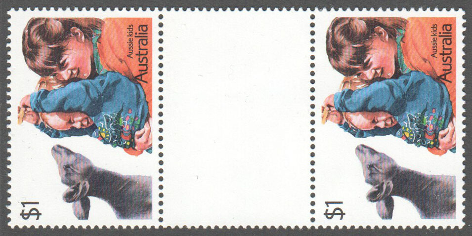 Australia Scott 1043 MNH Gutter Pair - Click Image to Close